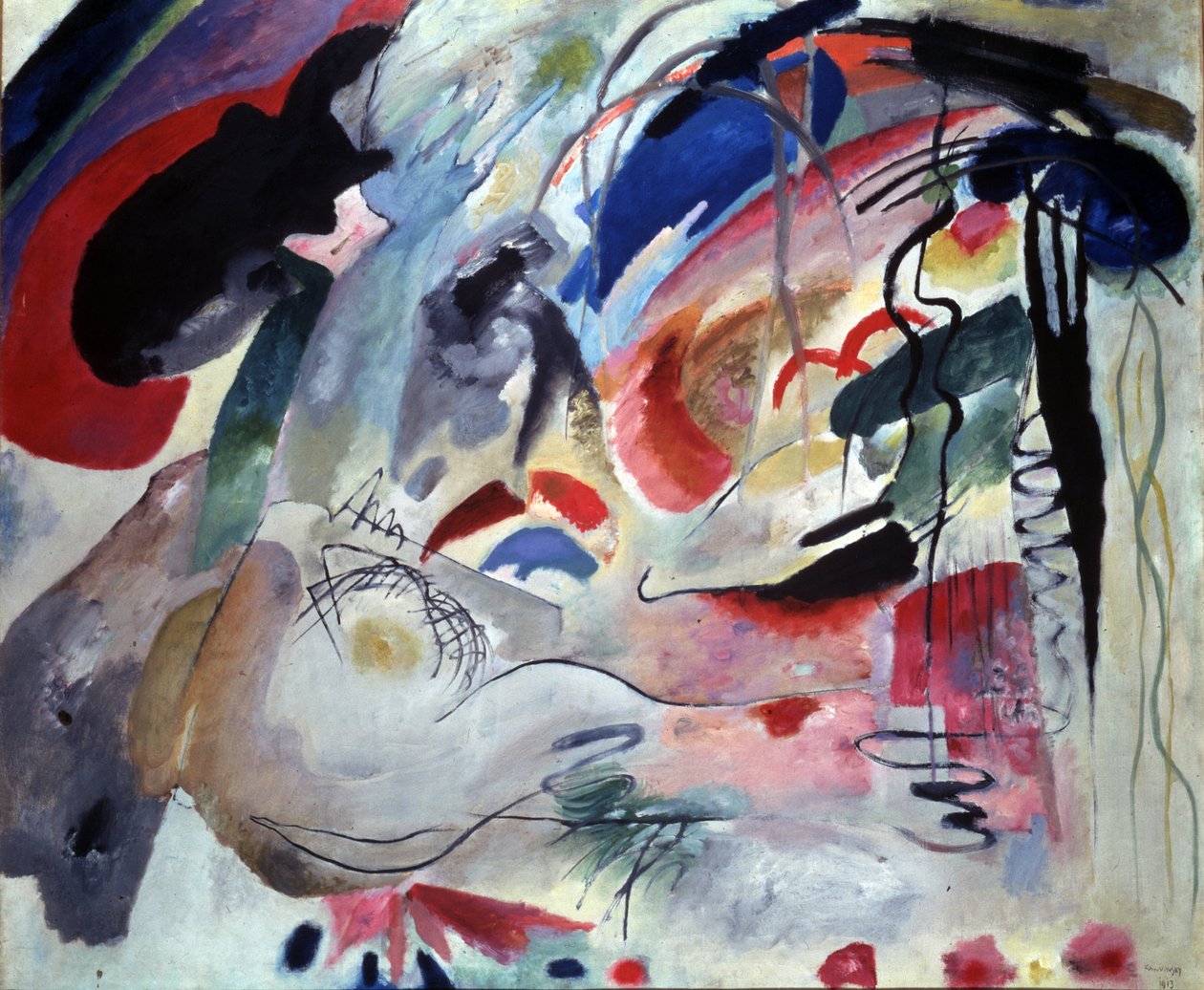 Improvisation 34 - Wassily Kandinsky