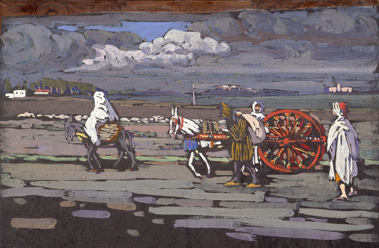 route départementale - Wassily Kandinsky