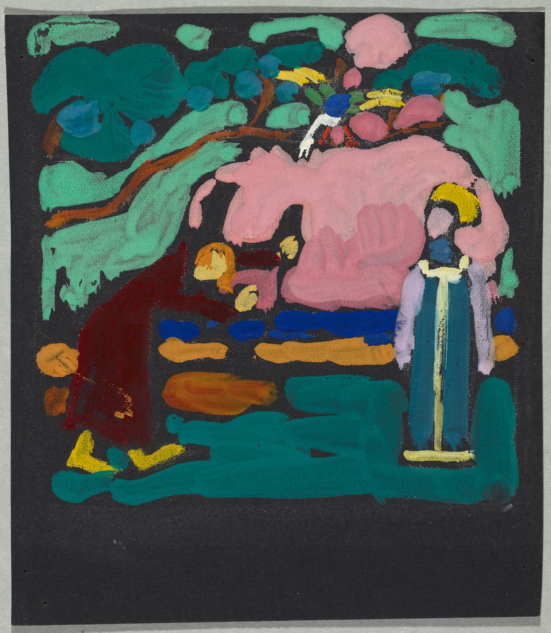 Lyre - Wassily Kandinsky