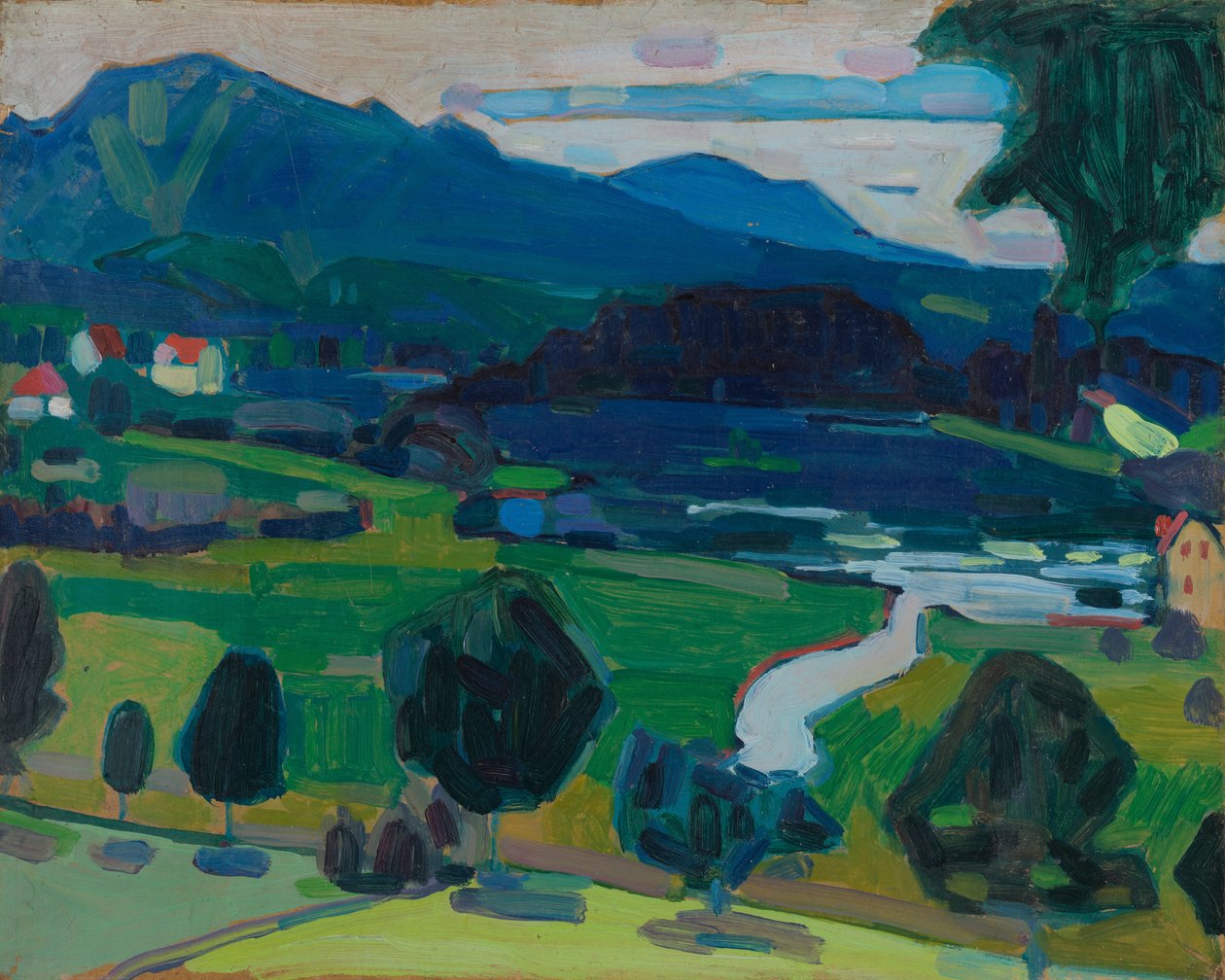 Murnau - Vue sur le lac Staffelsee - Wassily Kandinsky