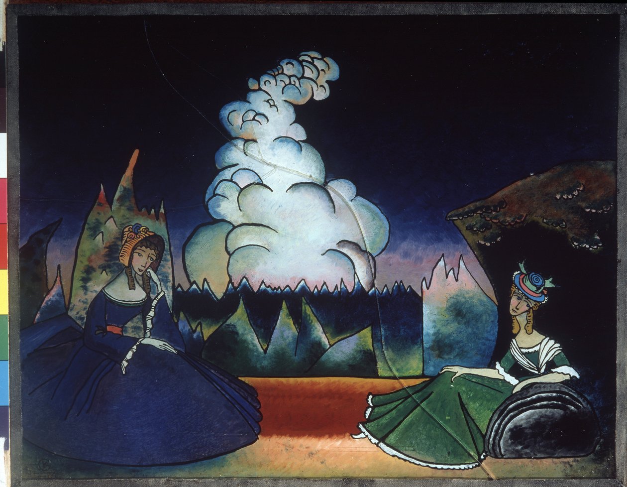 "Nuage blanc" - Wassily Kandinsky