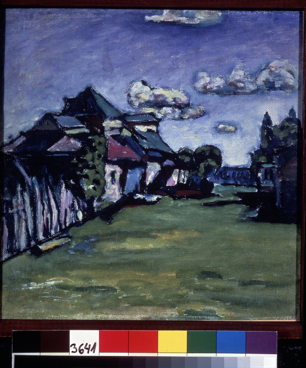 Près de Moscou. Peinture de Vassily Kandinsky - Wassily Kandinsky