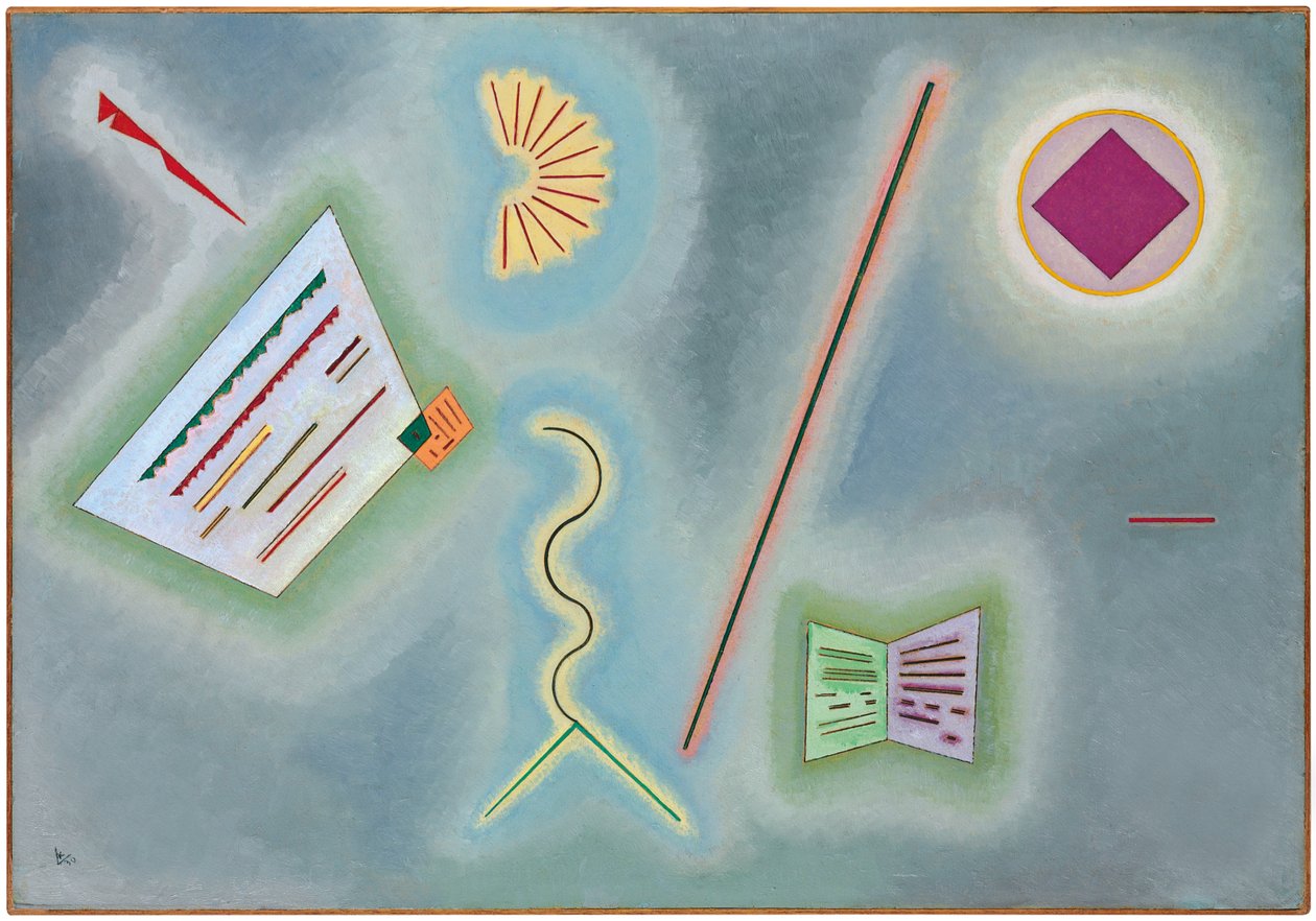 Surfaces et lignes - Wassily Kandinsky