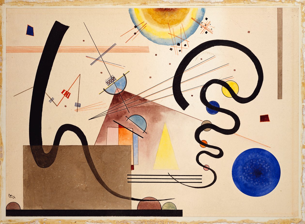 Deux mouvements - Wassily Kandinsky