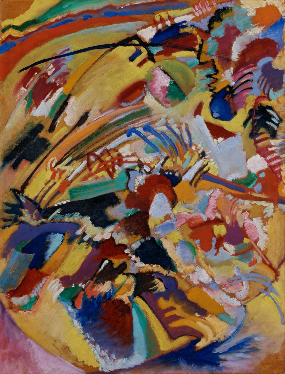 Improvisation sans titre I - Wassily Kandinsky