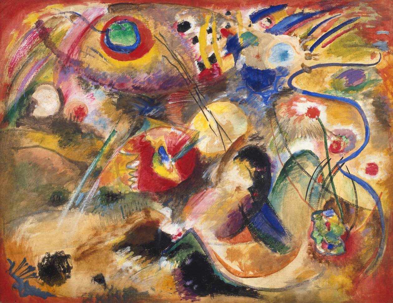 Image sans titre (Déluge) - Wassily Kandinsky