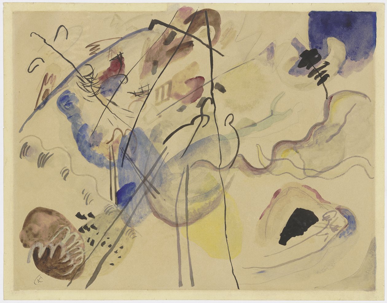 Sans titre (Improvisation) - Wassily Kandinsky