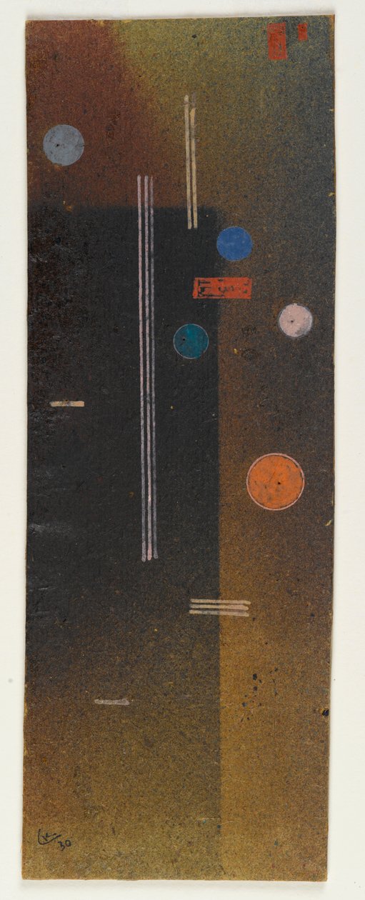 Sans titre 1930 - Wassily & Marc Franz (1880-1916) Kandinsky