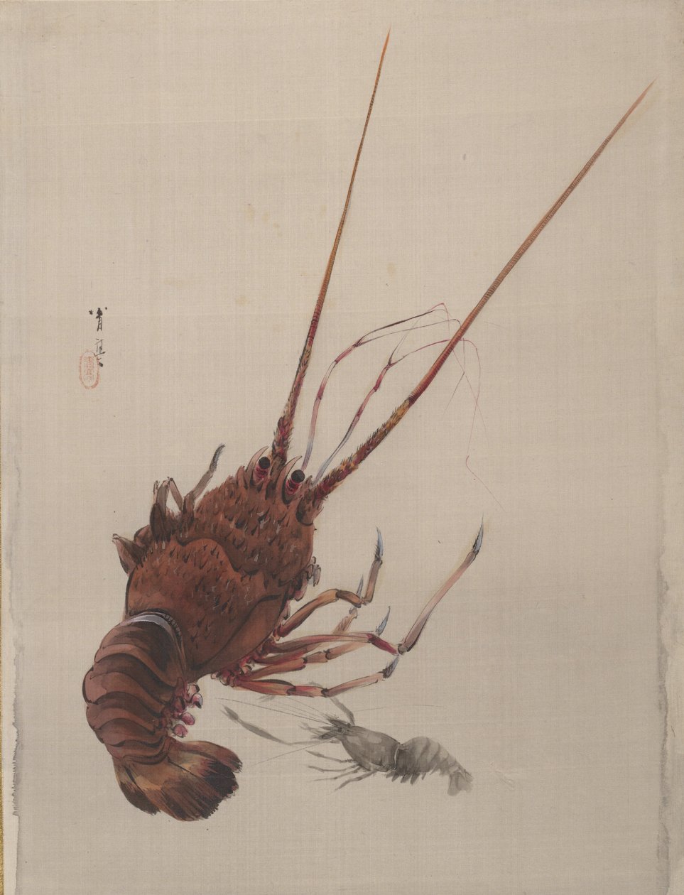 Écrevisse, vers 1887 - Watanabe Seitei