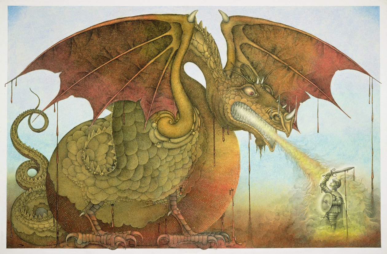 Saint Georges et le dragon - Wayne Anderson