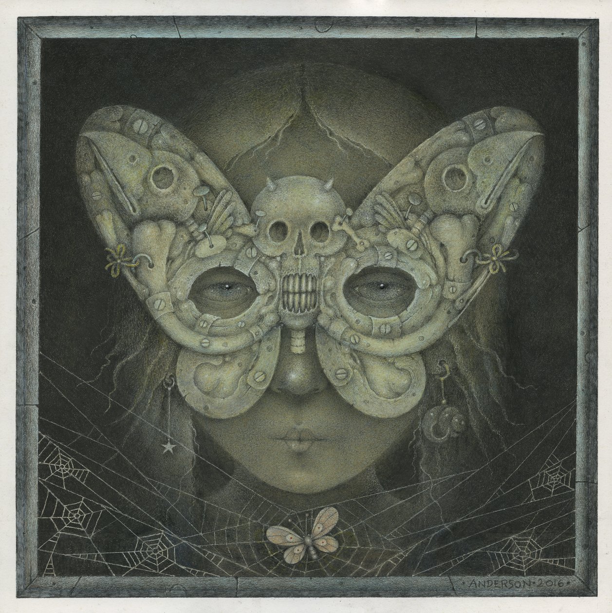 The Dark Web, 2016 (techniques mixtes) - Wayne Anderson