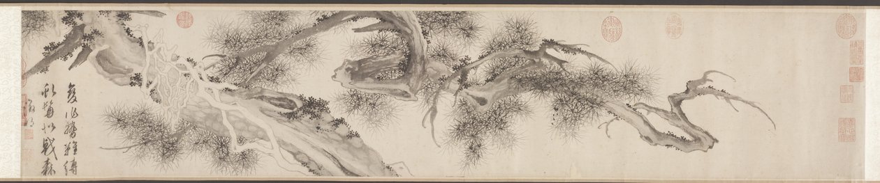 Vieux pin - Wen Zhengming