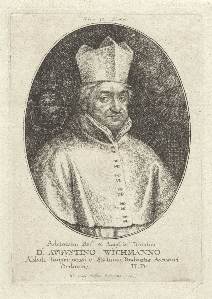 Augustinus Wichmans - Wenceslaus Hollar