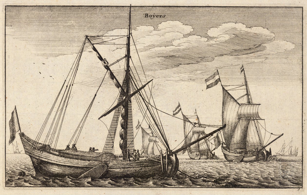 Boiers. État 2 - Wenceslaus Hollar