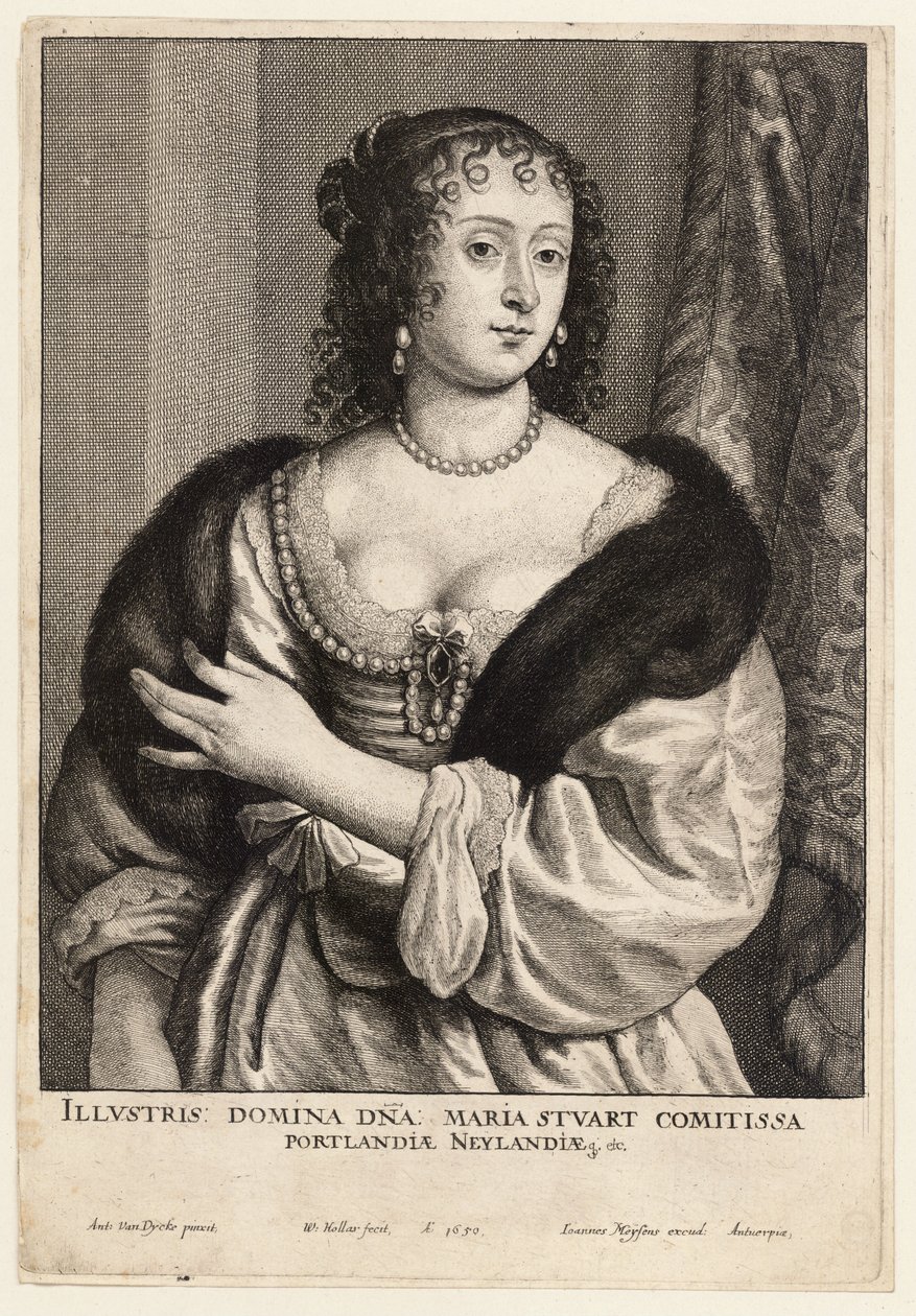 Comtesse de Portland - Wenceslaus Hollar