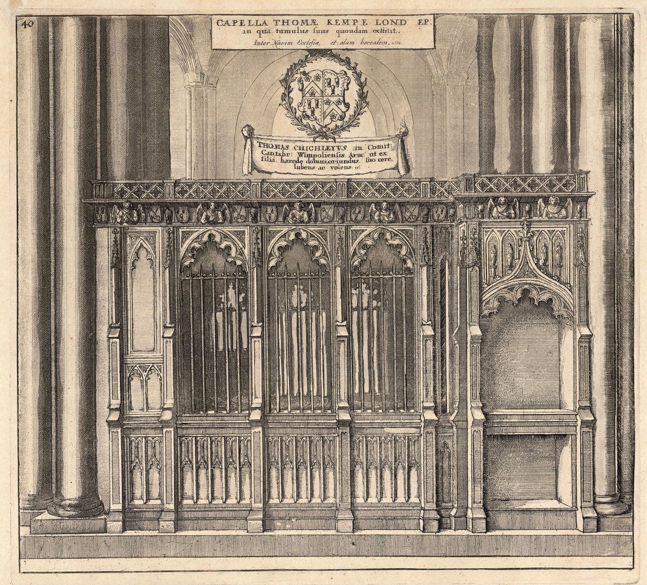 Kempe (monument) - Wenceslaus Hollar