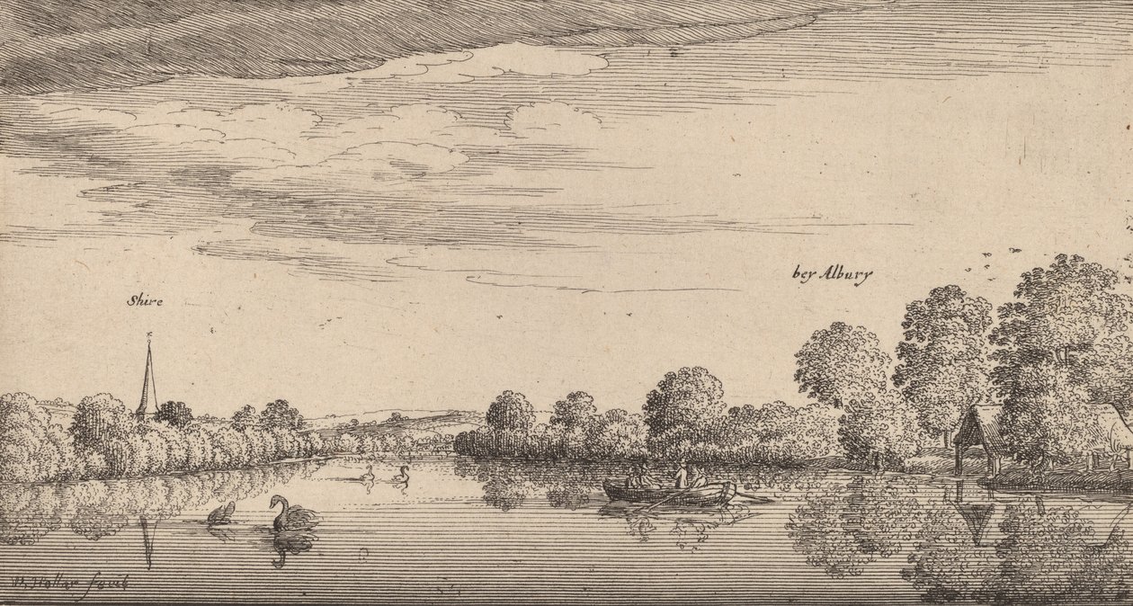 Albury, 1645 - Wenceslaus Hollar