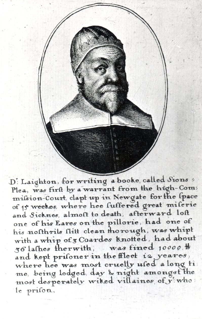 Alexander Leighton, vers 1641 - Wenceslaus Hollar