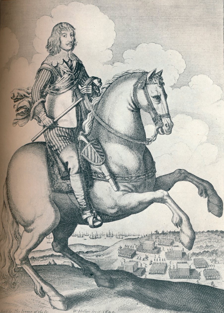 Algernon Percy, 10e comte de Northumberland, 1640 - Wenceslaus Hollar