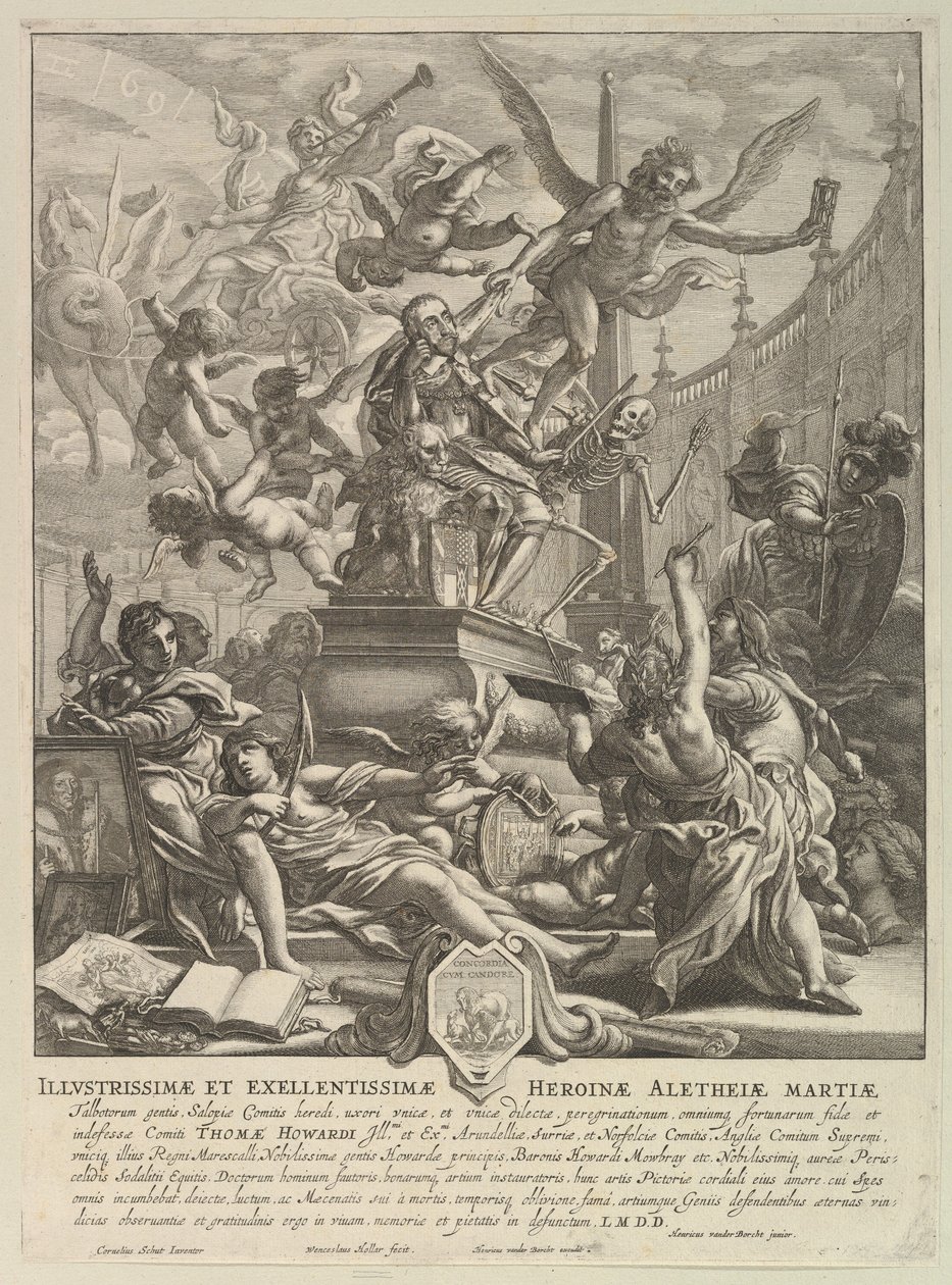 Allégorie sur la Mort du Comte d