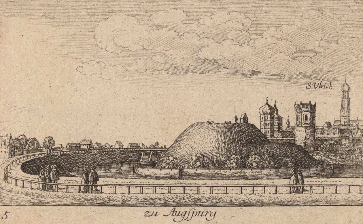 Augsbourg, 1635 - Wenceslaus Hollar