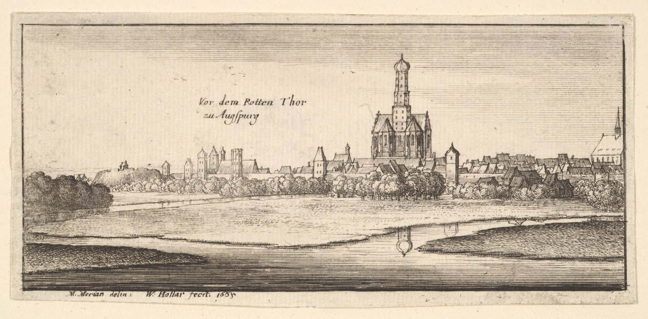 Augsbourg, 1665 - Wenceslaus Hollar