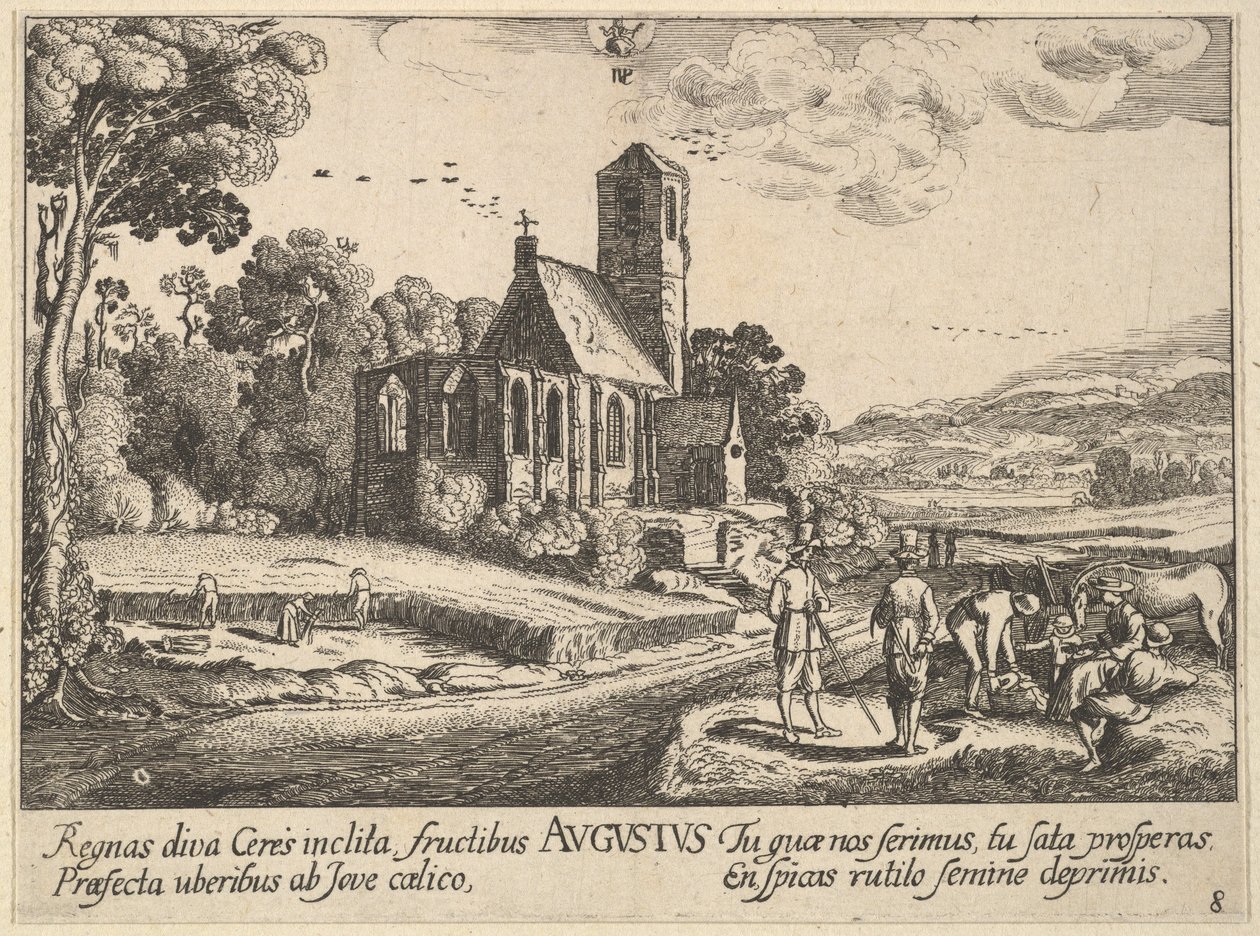 Août, 1628-29 - Wenceslaus Hollar