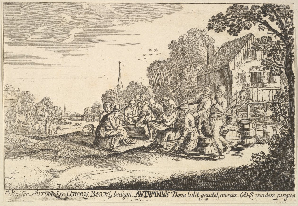 Automne - Wenceslaus Hollar
