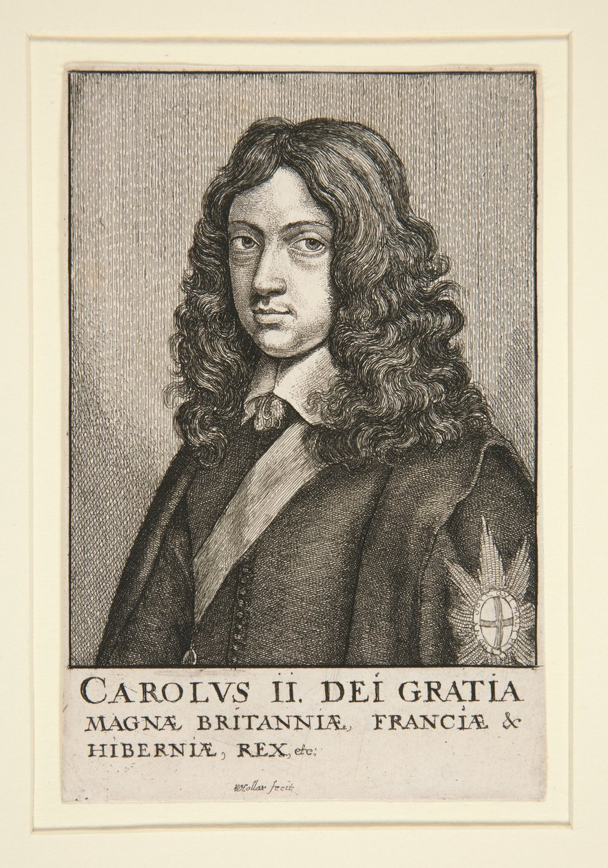 Charles II - Wenceslaus Hollar