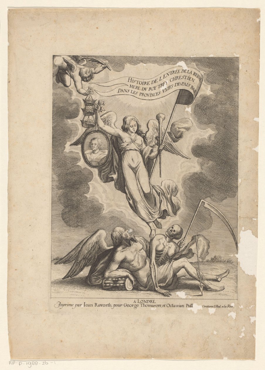 La renommée triomphe du temps et de la mort Histoire de l