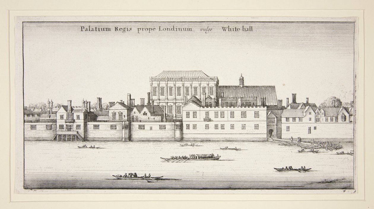 Quatre vues de Westminster, Lambeth et Whitehall, de la série Vues de Londres - Wenceslaus Hollar