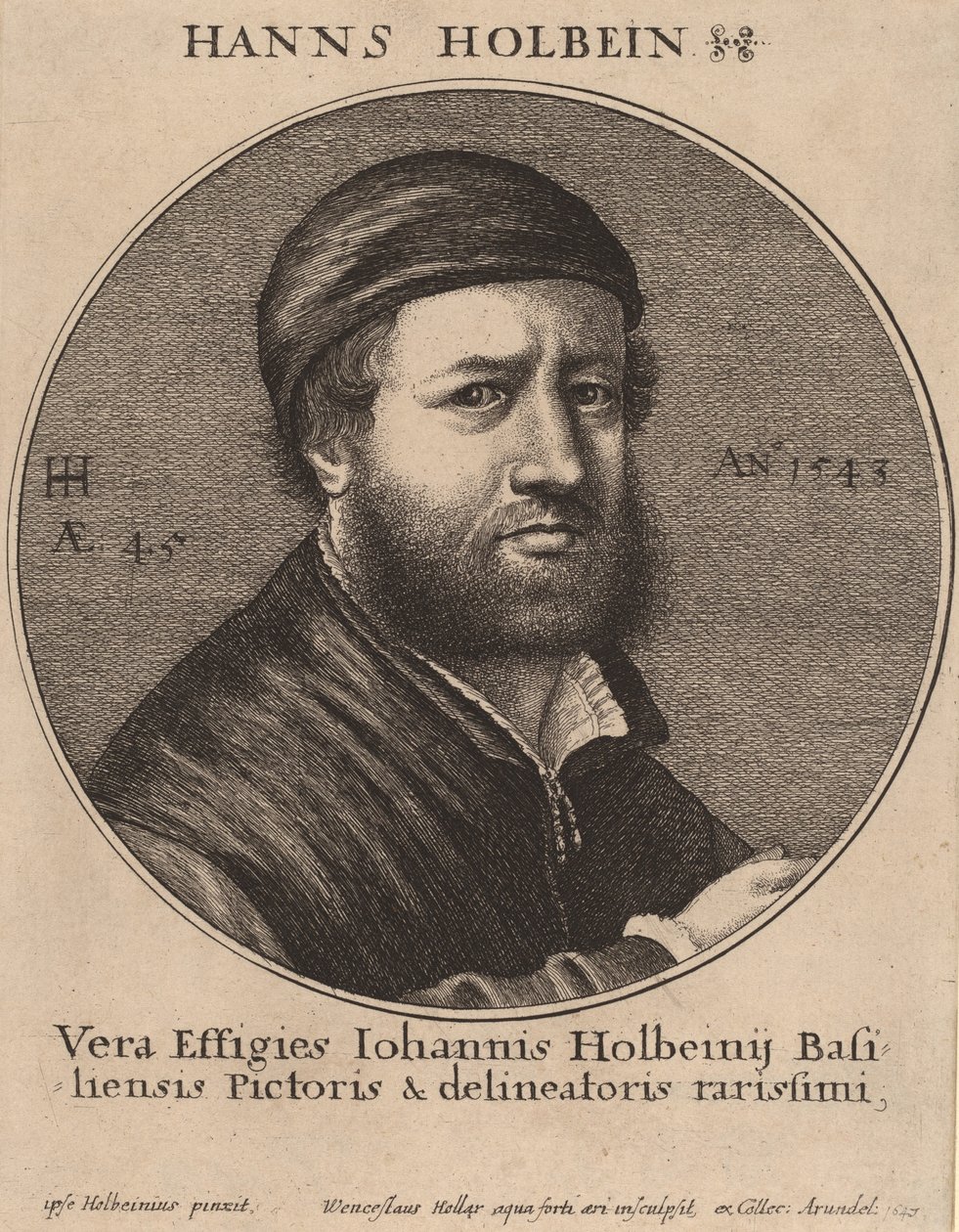 Hans Holbein le Jeune | Wenceslaus Hollar | Estampe d'art