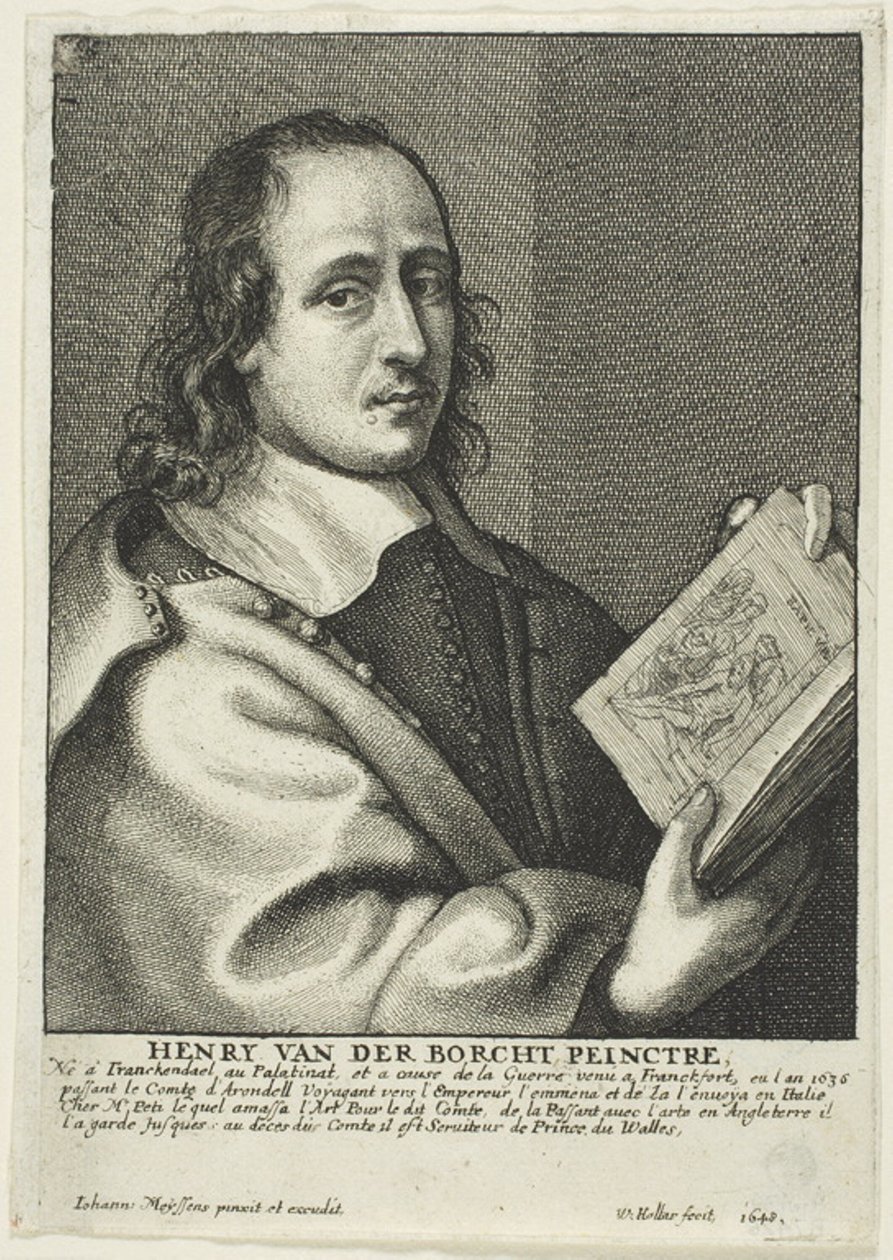 Hendrik van der Borcht le Jeune - Wenceslaus Hollar