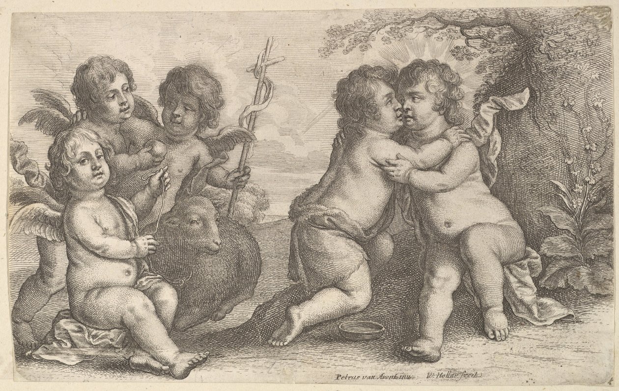 Jésus et Saint Jean s