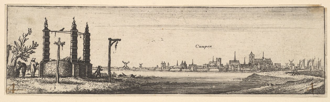 Kampen, 1642-44 - Wenceslaus Hollar