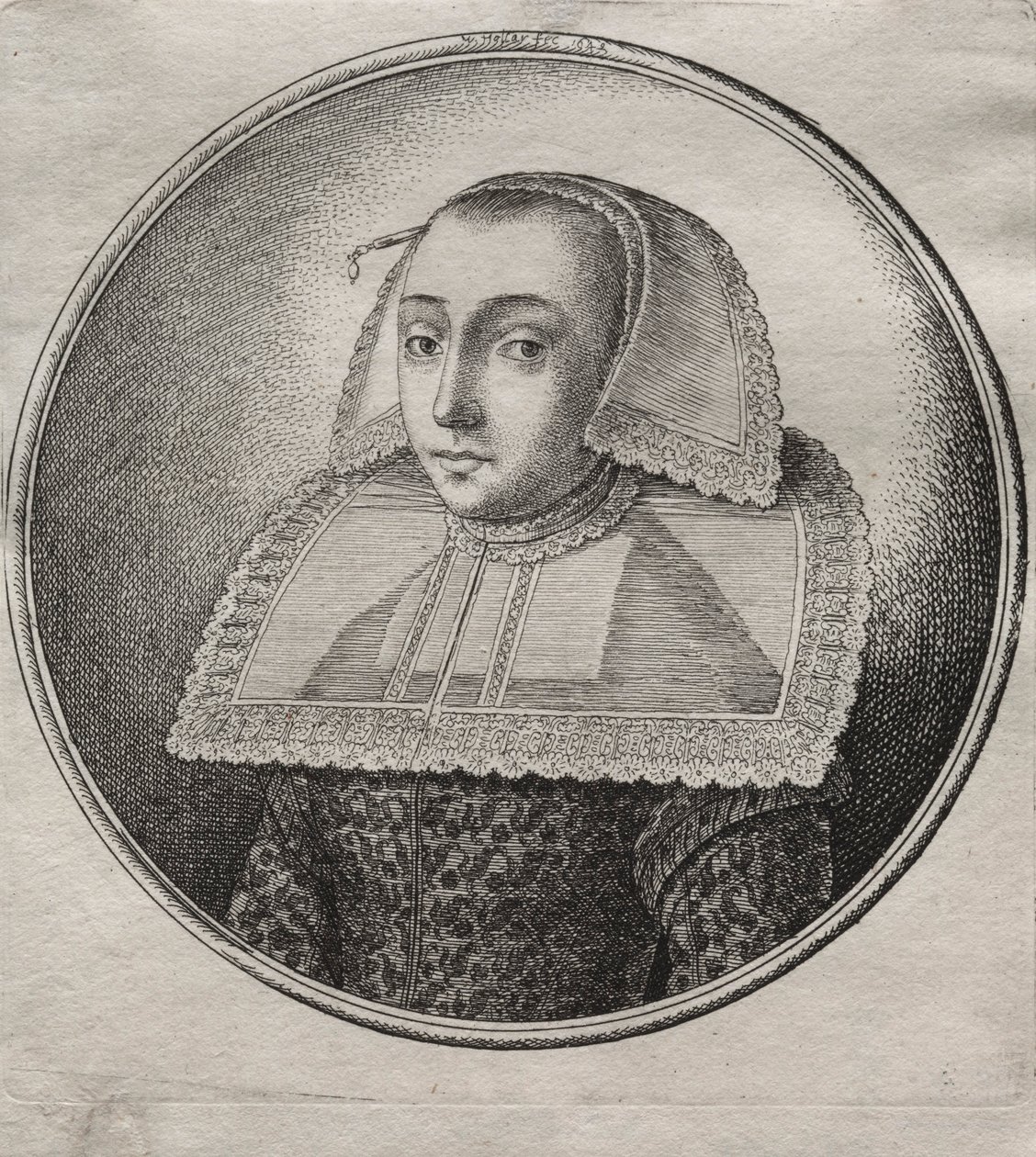 Femme de marchand de Hanan, 1649 - Wenceslaus Hollar