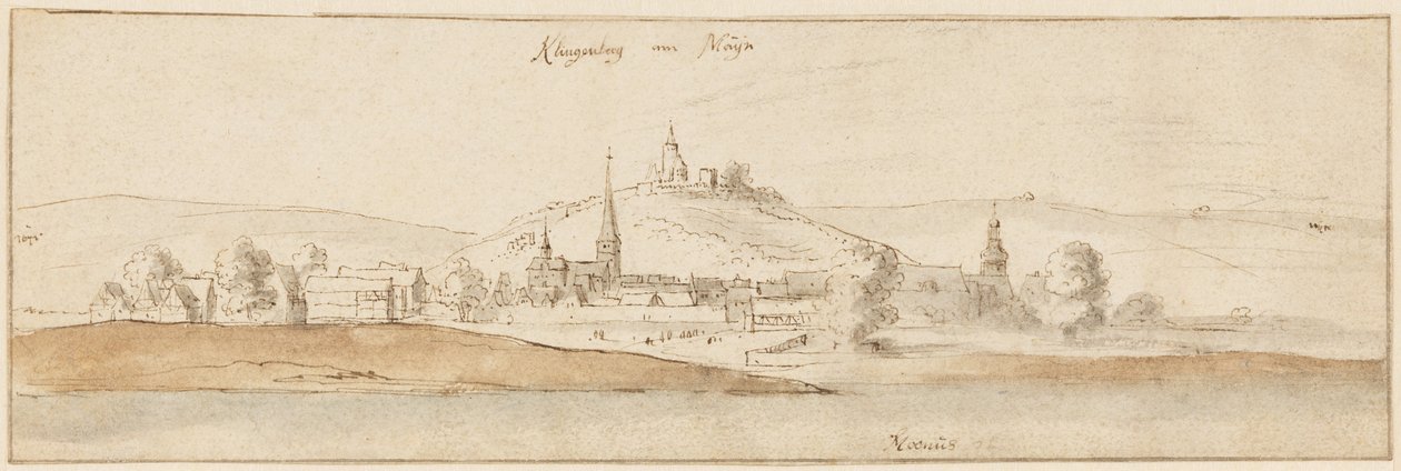 Klingenberg-sur-le-Main - Wenceslaus Hollar