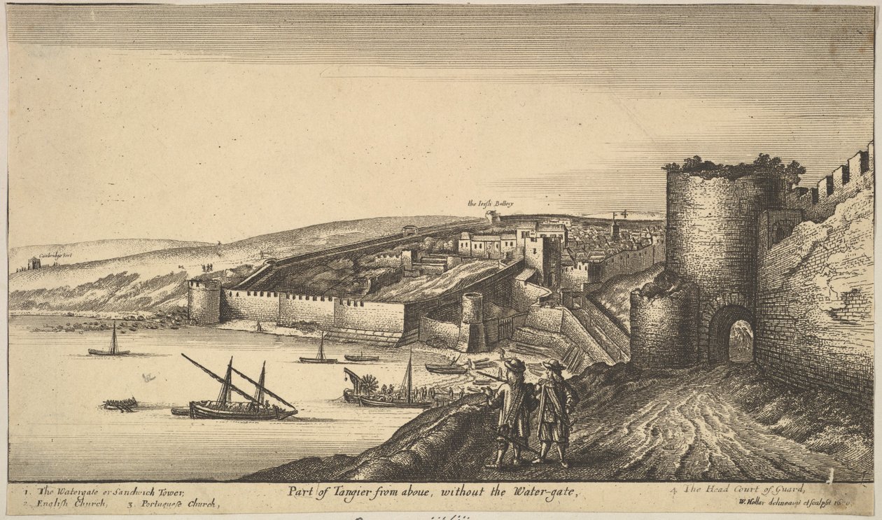 Partie de Tanger vue d