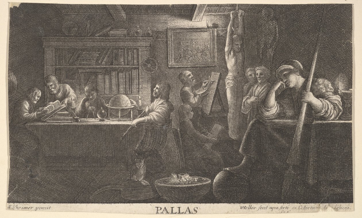 Royaume de Pallas - Wenceslaus Hollar
