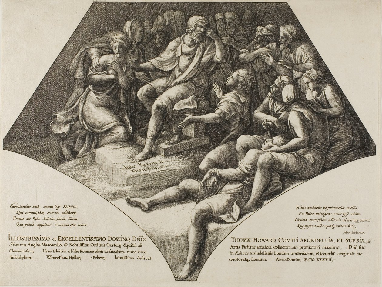 Séleucos et son Fils - Wenceslaus Hollar