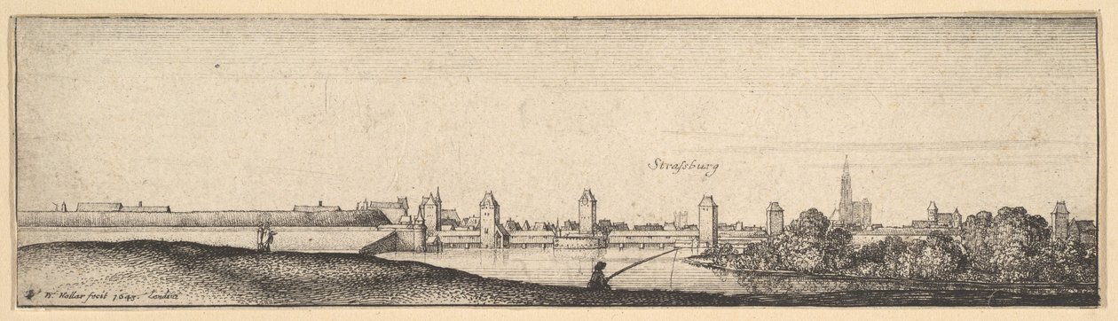 Strasbourg, 1642-44 - Wenceslaus Hollar