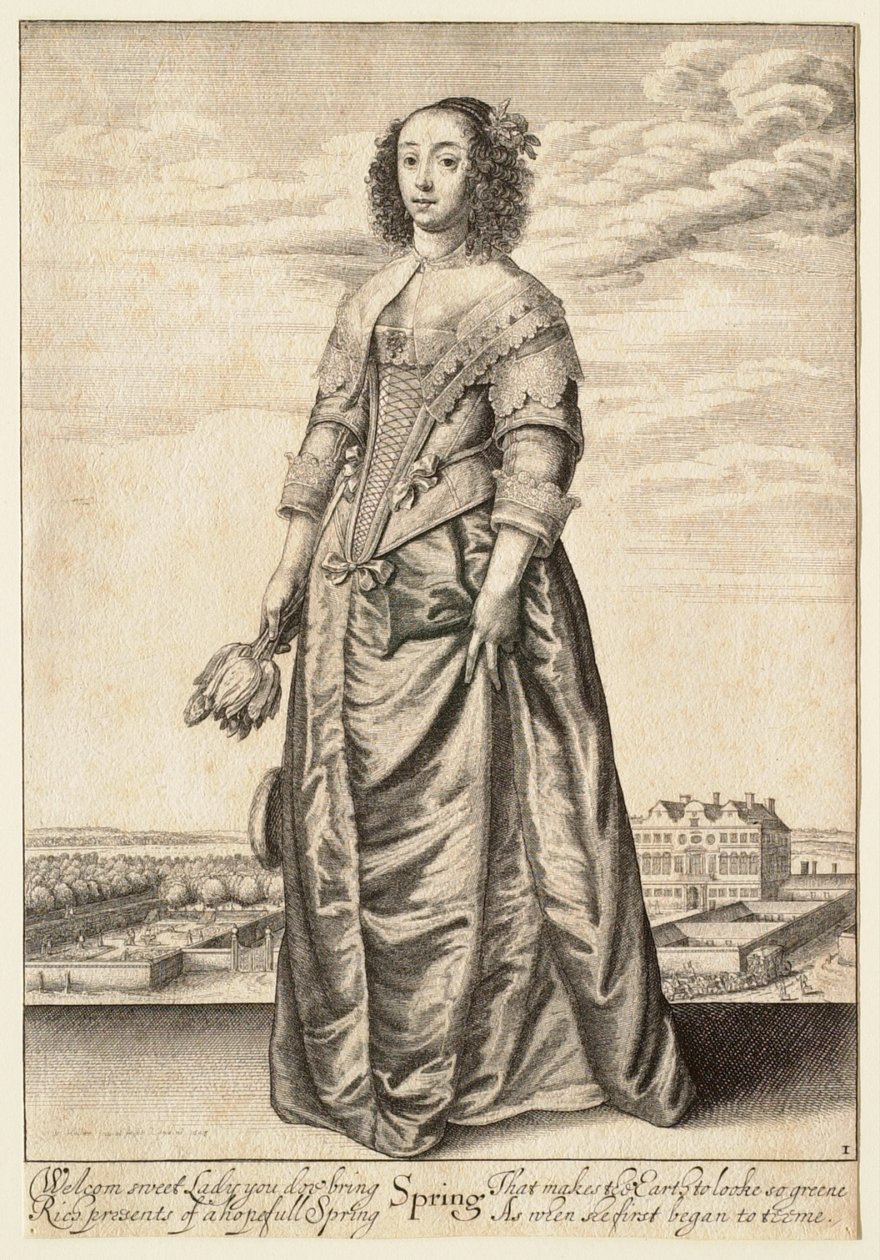 Les quatre saisons : Le printemps - Wenceslaus Hollar