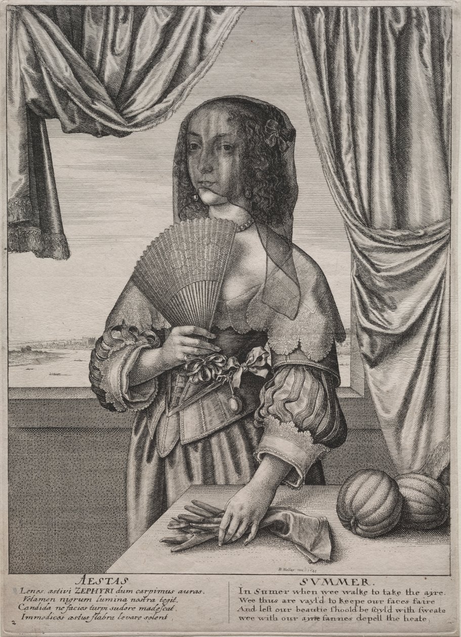 Les Quatre Saisons : Été - Wenceslaus Hollar