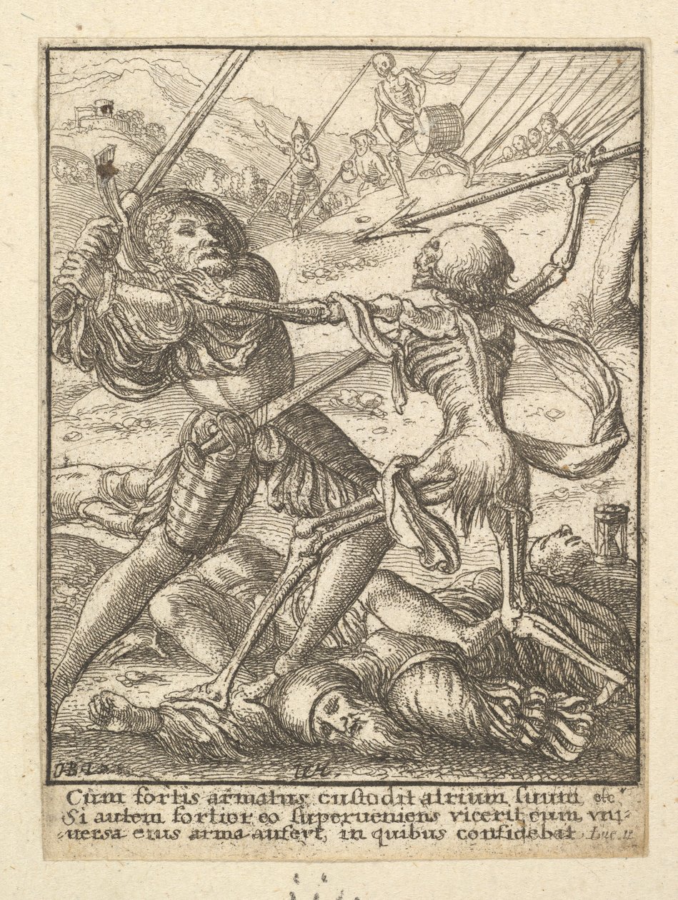 Le Chevalier, de La Danse de la Mort, 1651 - Wenceslaus Hollar