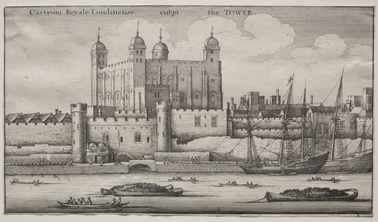 La Tour, Londres - Wenceslaus Hollar