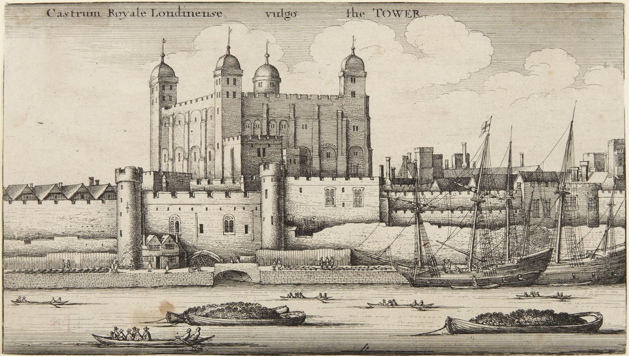 La tour de Londres - Wenceslaus Hollar