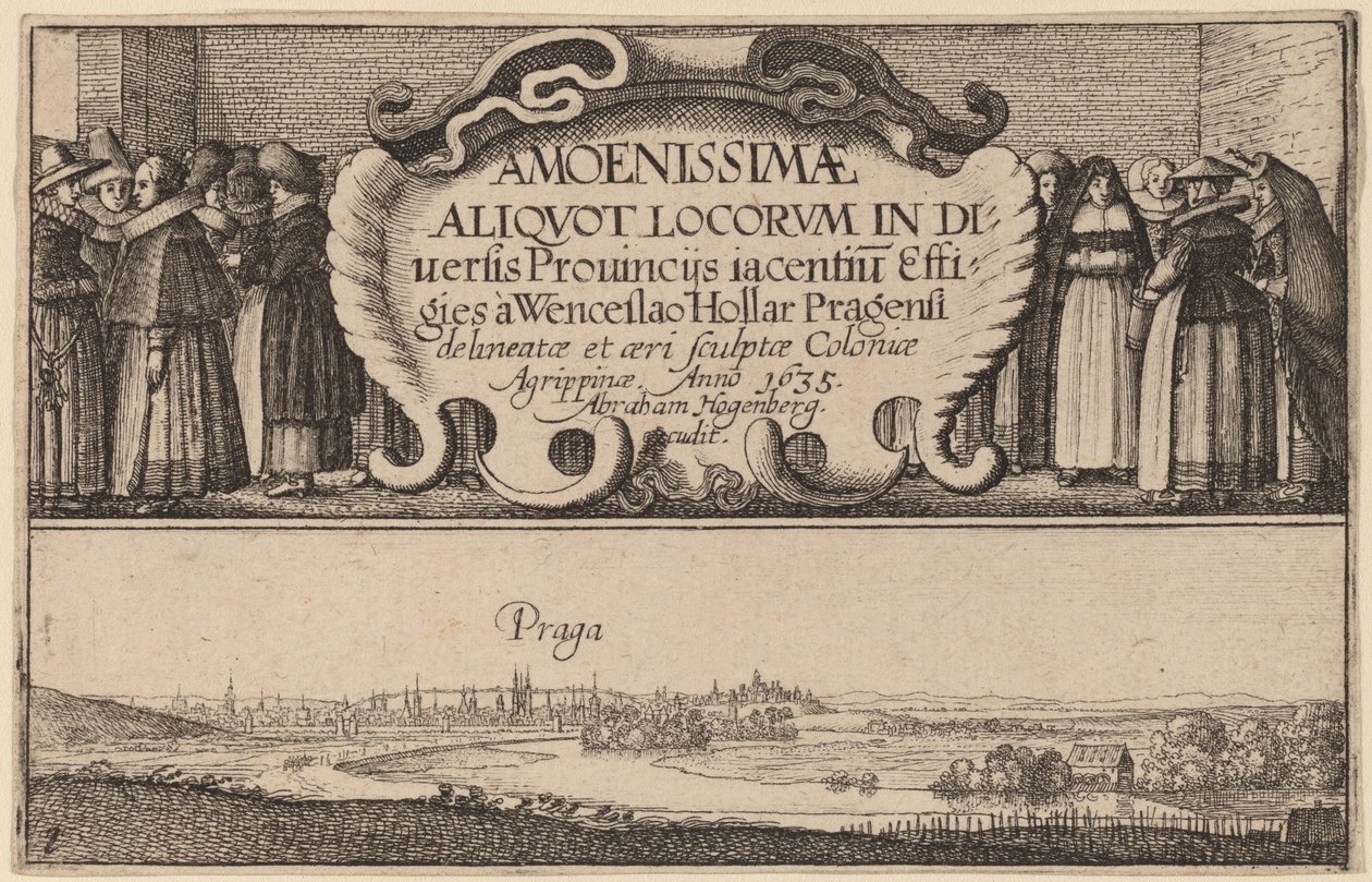 Page de titre - Wenceslaus Hollar