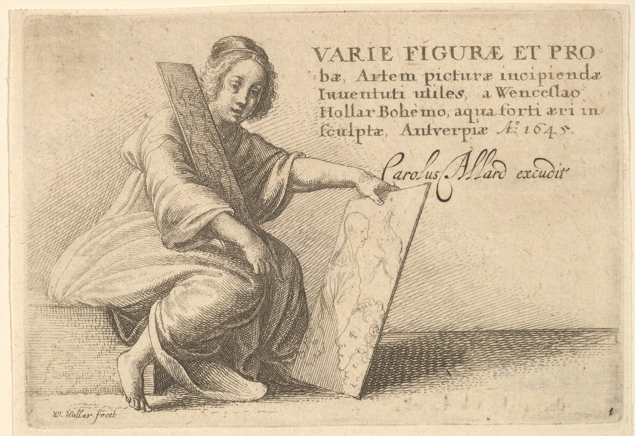 Varie Figuræ et Probæ, 1645 - Wenceslaus Hollar