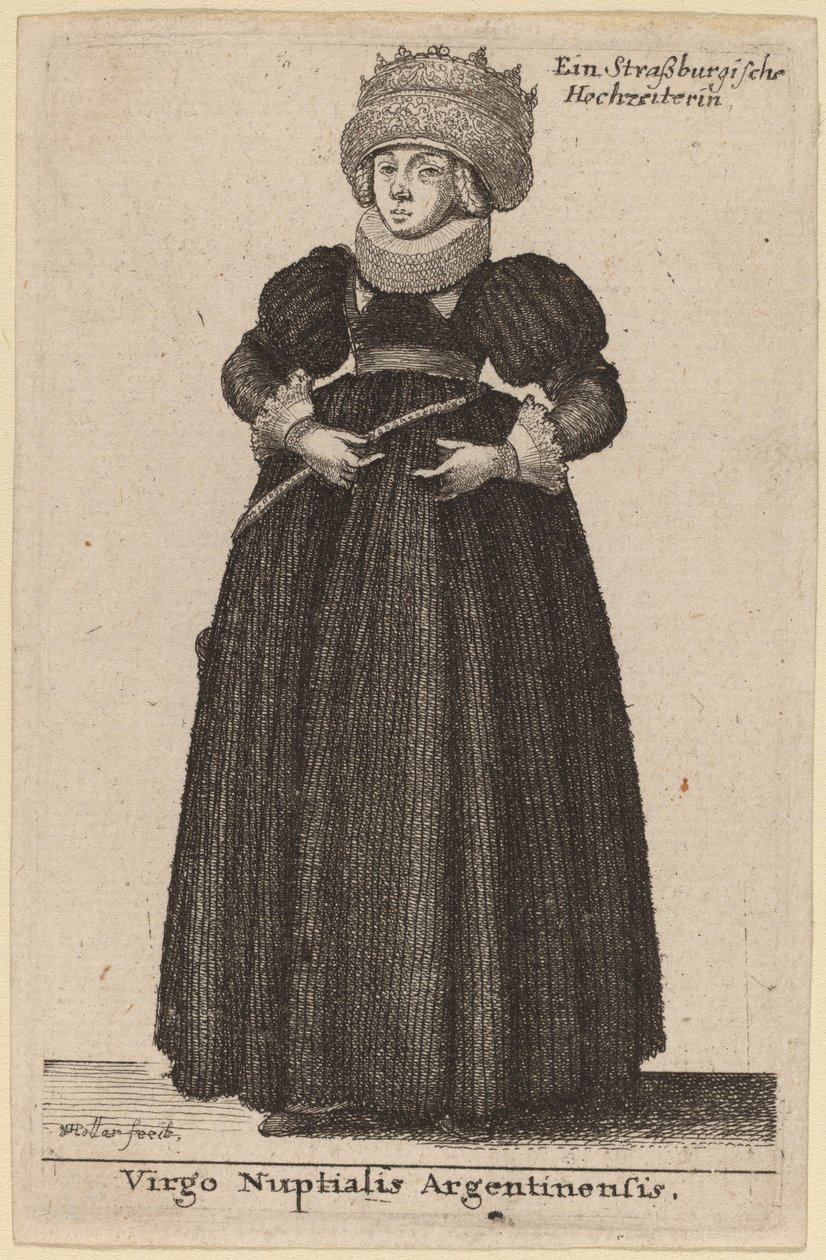 Virgo Nuptialis Argentinensis - Wenceslaus Hollar