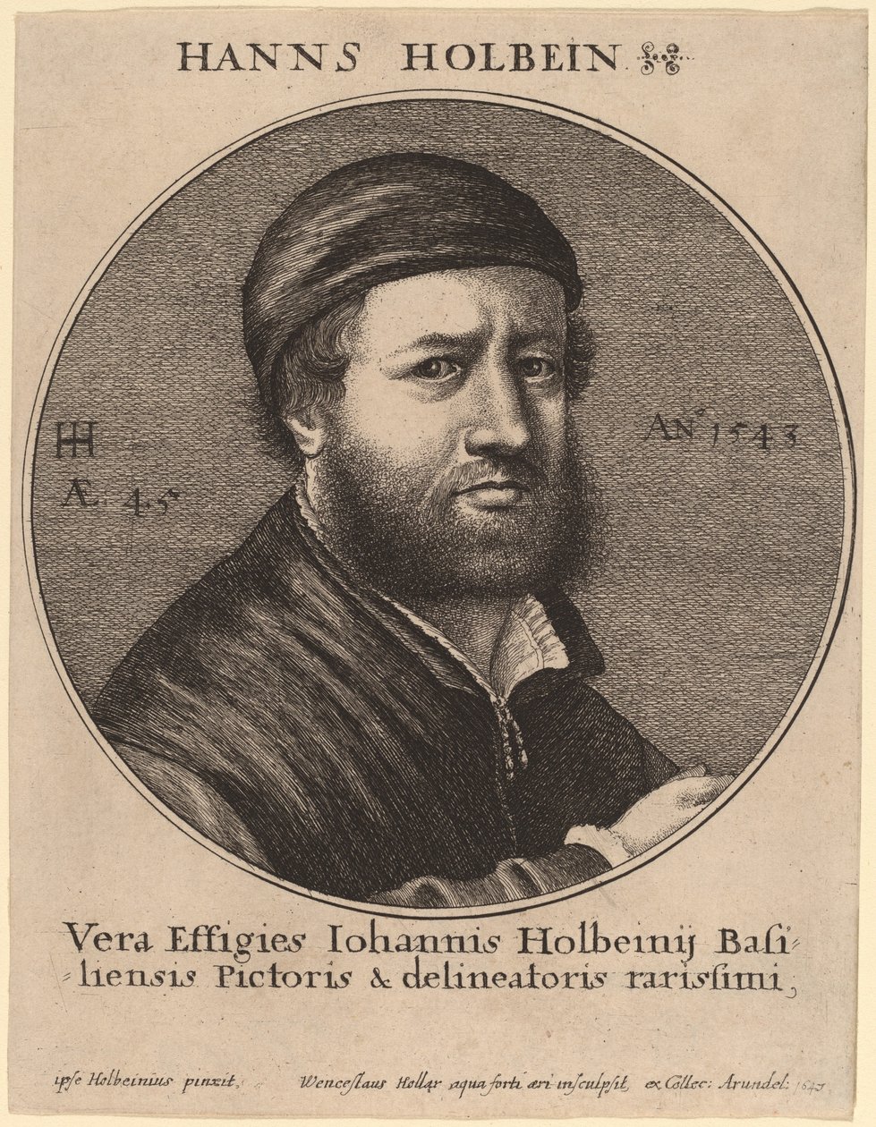 Hans Holbein le Jeune - Wenceslaus Hollar after Hans Holbein the Younger